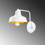 Opviq Berceste - 181WHITE-A Lámpara de pared blanca
